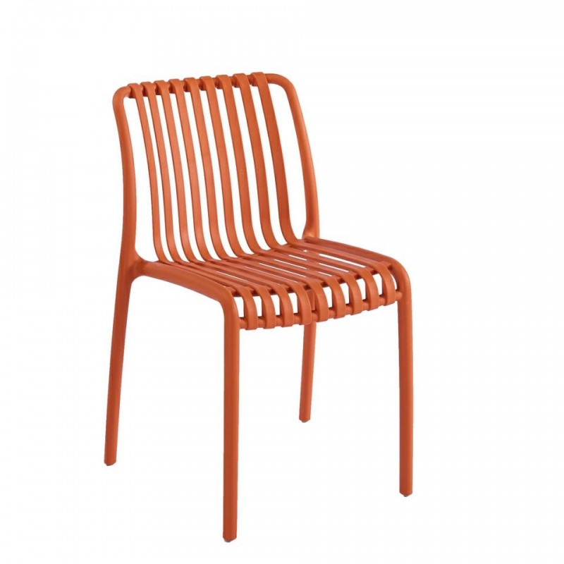 Krzesło Strips Pomarańczowe