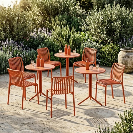 Krzesło Strips Pomarańczowe