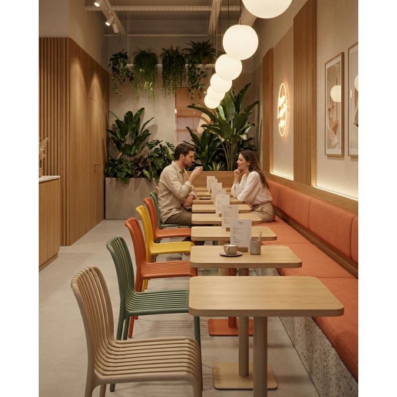 Krzesło Strips Pomarańczowe