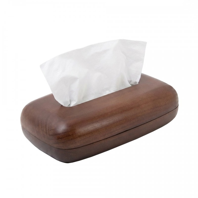 Pojemnik Na Chusteczki Shp Woodie         Brązowy