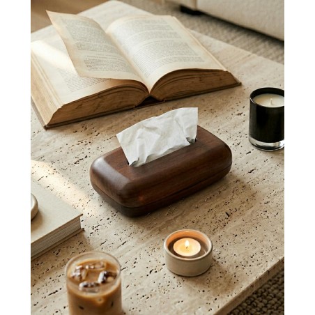 Pojemnik Na Chusteczki Shp Woodie         Brązowy