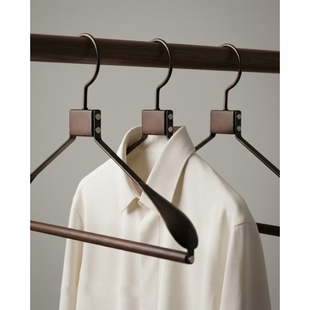 Zestaw 4 Wieszaków Shp Solid Czarny