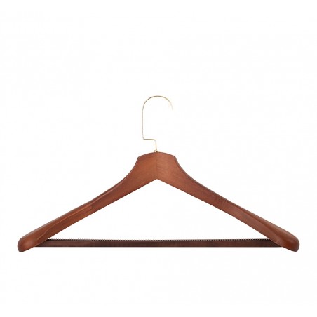 Zestaw 4 Wieszaków Shp Hardi Brązowy