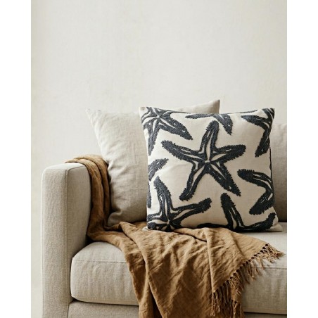Poduszka Dekoracyjna Shp Starfish Beżowa  / Szara