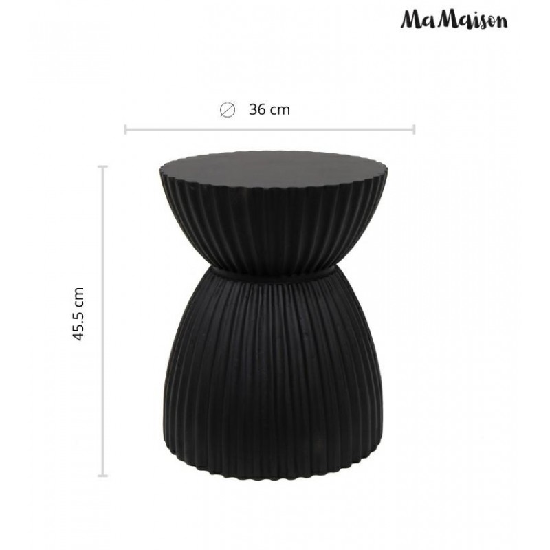Mamaison Stolik Turno 36 Czarny