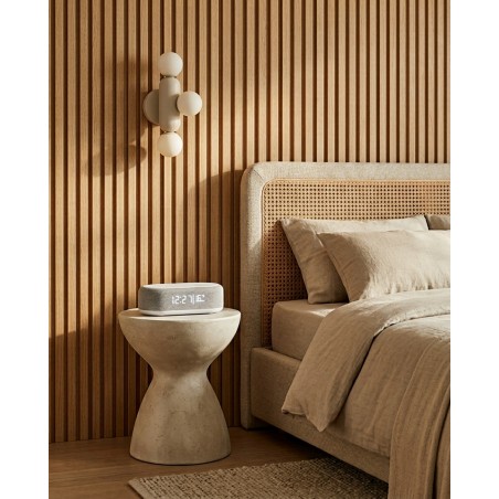 Ładowarka Indukcyjna Z Zegarem Led Shp    Baxter Szara