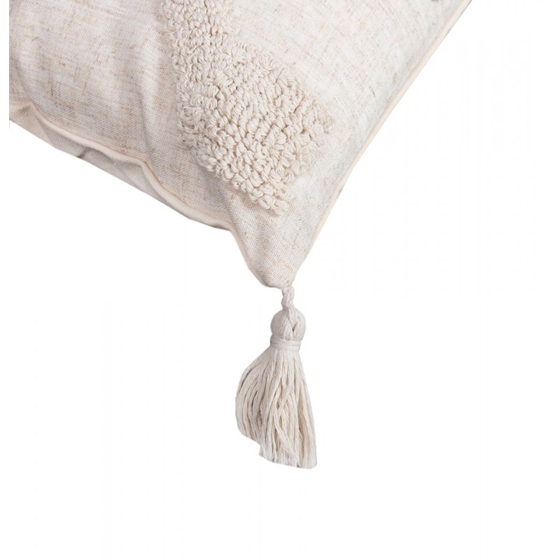 Poduszka Dekoracyjna Z Frędzlami Shp      Bohi Long Beżowa