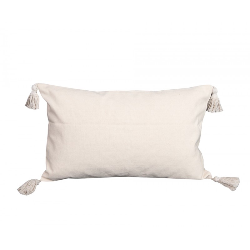 Poduszka Dekoracyjna Z Frędzlami Shp      Bohi Long Beżowa