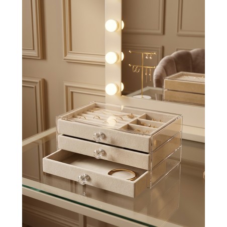 Pojemnik Na Biżuterię Shp Arven Beżowy