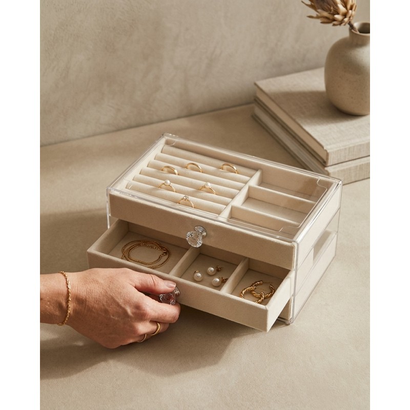 Pojemnik Na Biżuterię Shp Arven Beżowy