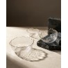 Zestaw 3 Mis Shp Bowls Transparentny