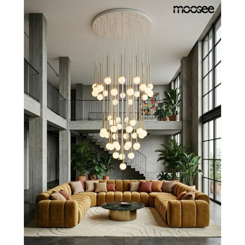 Moosee Lampa Wisząca Cannon Disc 50       Złota