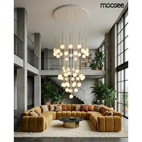 Moosee Lampa Wisząca Cannon Disc 50       Złota