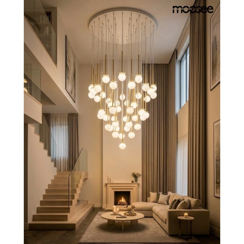 Moosee Lampa Wisząca Cannon Disc 50       Złota