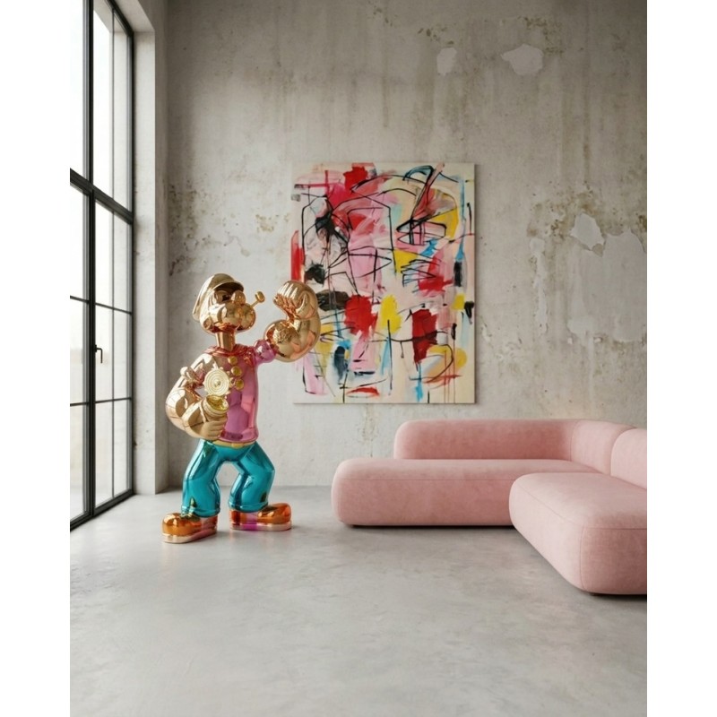 Figura POPEYE 185 CM - włókno szklane