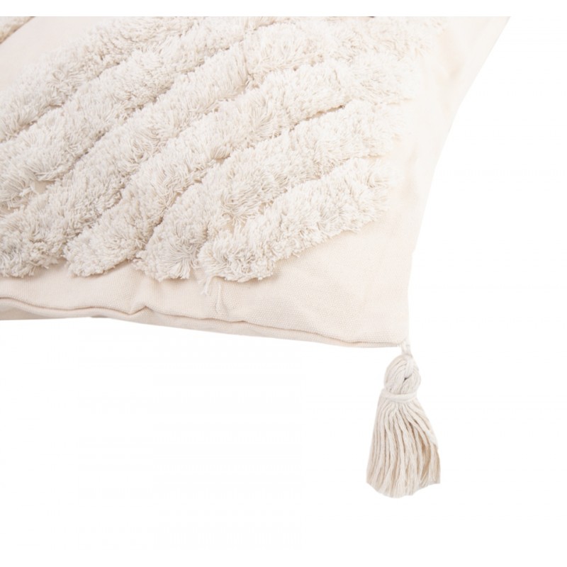 Poduszka Dekoracyjna Z Frędzlami Shp      Bohemia 45X45 Beżowa