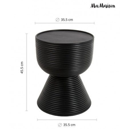 Mamaison Stolik Lapis 36 Czarny