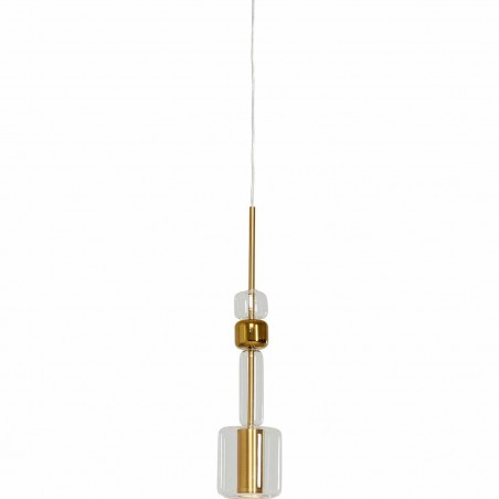 Kare Lampa Wisząca Candy Bar 13 Złota