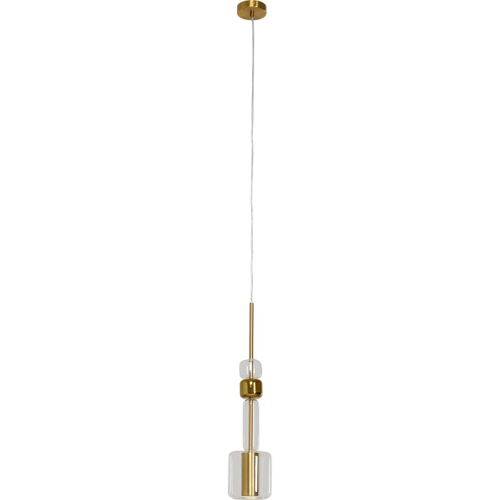 Kare Lampa Wisząca Candy Bar 13 Złota