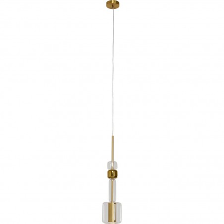 Kare Lampa Wisząca Candy Bar 13 Złota
