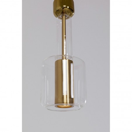 Kare Lampa Wisząca Candy Bar 13 Złota