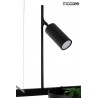 MOOSEE lampa wisząca PLANT LINE czarna