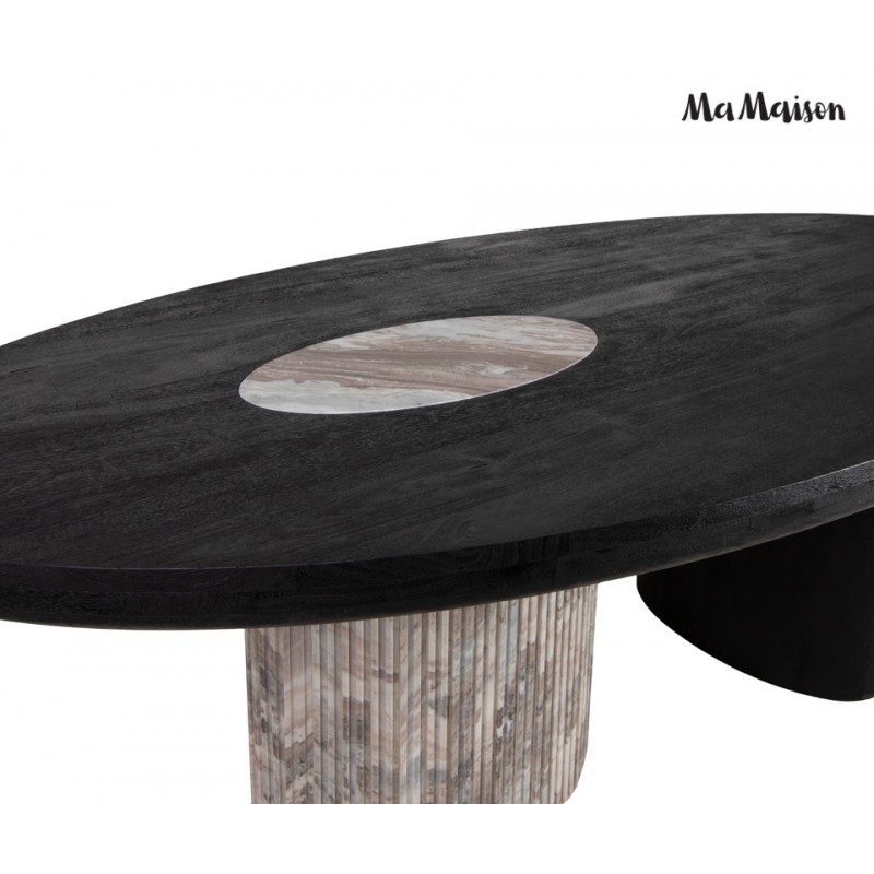 Mamaison Stół Jadalniany Atlante 240      Marmur / Drewno Mango
