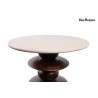 Mamaison Stolik Ronda 50 Drewno Mango /   Marmur