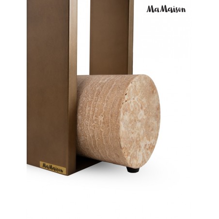 Mamaison Stolik Cavea 40 Marmur /         Trawertyn