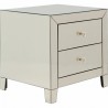 Kare Szafka Nocna Luxury Pearl S - 2 Szuflady