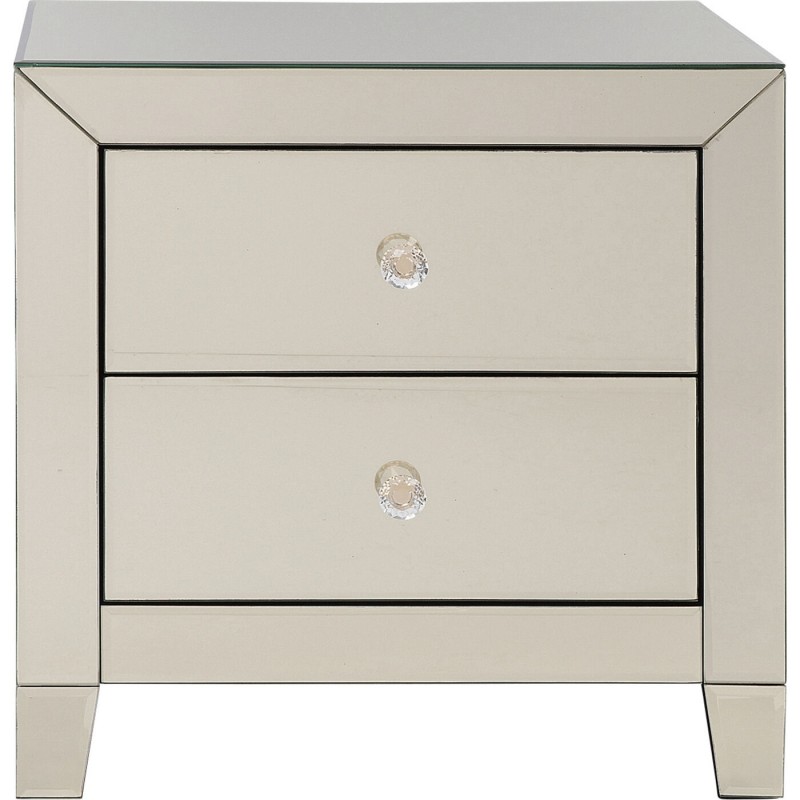 Kare Szafka Nocna Luxury Pearl S - 2      Szuflady