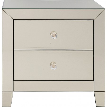 Kare Szafka Nocna Luxury Pearl S - 2      Szuflady
