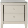 Kare Szafka Nocna Luxury Pearl S - 2 Szuflady
