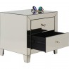 Kare Szafka Nocna Luxury Pearl S - 2 Szuflady