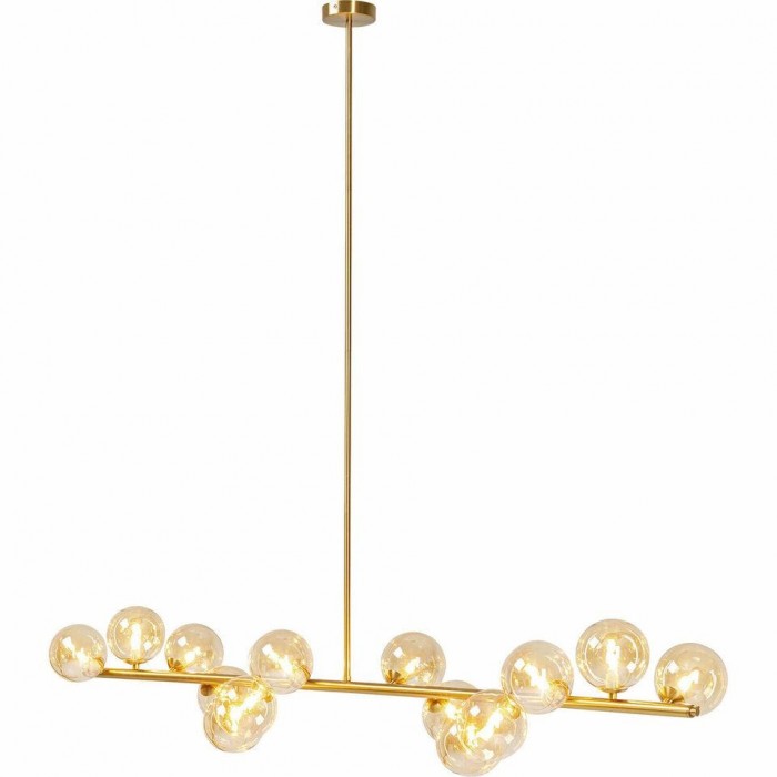 Kare Lampa Wisząca Scala Balls 155        Mosiądz