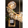 Kare Lampa Wisząca Scala Balls 155 Mosiądz