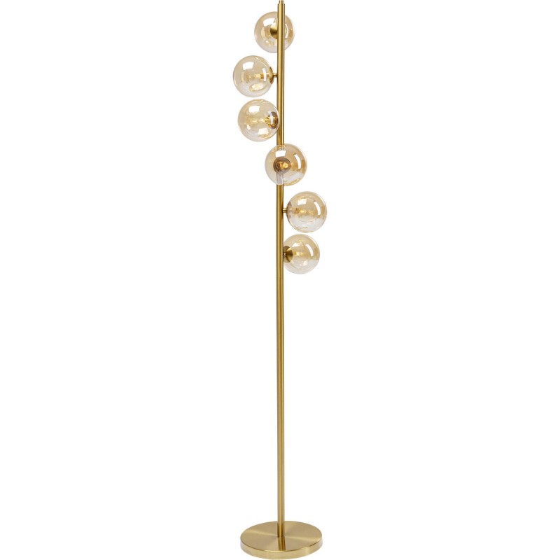 Kare Lampa Podłogowa Scala Balls 160      Mosiądz