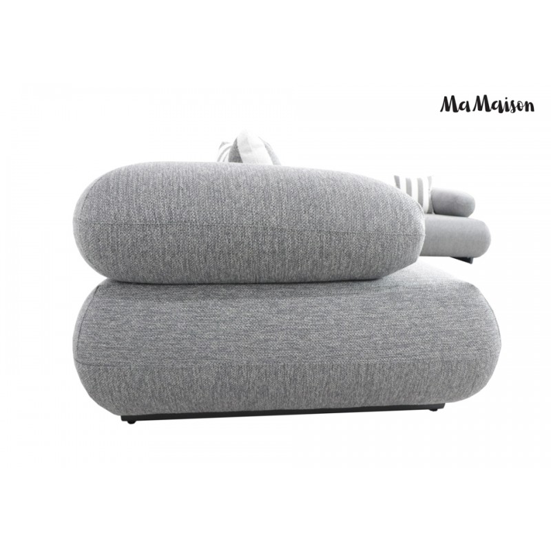 Mamaison Sofa Narożna Ogrodowa Alexander  4 Szara (Poduszki I Pokrowiec W Zestawie)