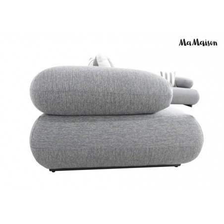 Mamaison Sofa Narożna Ogrodowa Alexander  4 Szara (Poduszki I Pokrowiec W Zestawie)