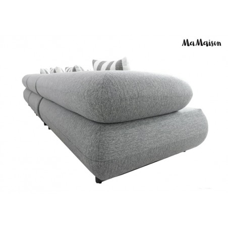 Mamaison Sofa Narożna Ogrodowa Alexander  4 Szara (Poduszki I Pokrowiec W Zestawie)