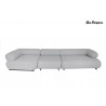 Mamaison Sofa Ogrodowa Alexander Szara (Poduszki I Pokrowiec W Zestawie)