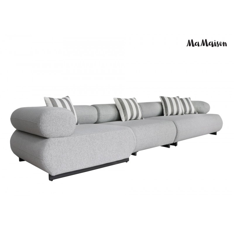 Mamaison Sofa Ogrodowa Alexander Szara    (Poduszki I Pokrowiec W Zestawie)