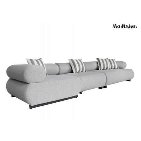 Mamaison Sofa Ogrodowa Alexander Szara    (Poduszki I Pokrowiec W Zestawie)