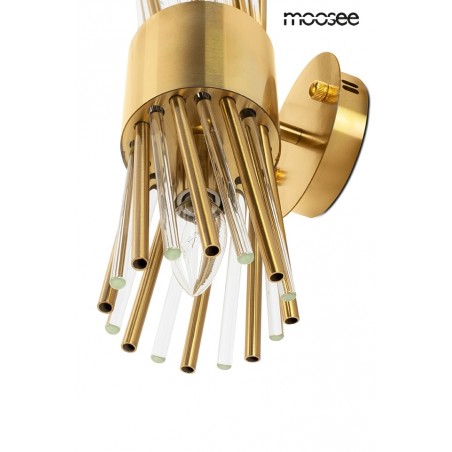 Moosee Zestaw 2 Lamp Ściennych Lorenzo    Złoty