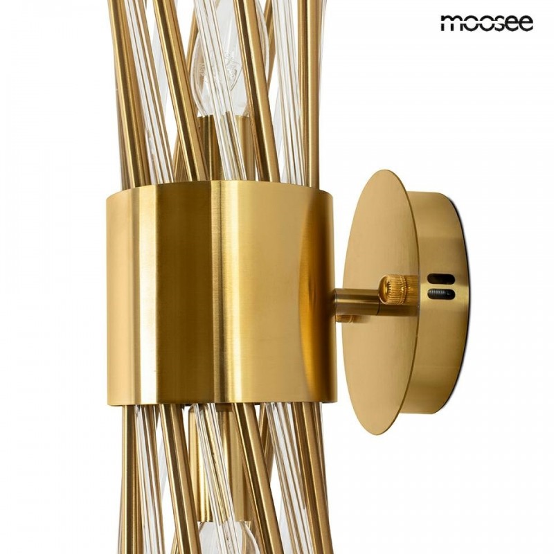 Moosee Zestaw 2 Lamp Ściennych Lorenzo    Złoty