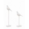 Zestaw 2 Dekoracji Shp Birdy Biała