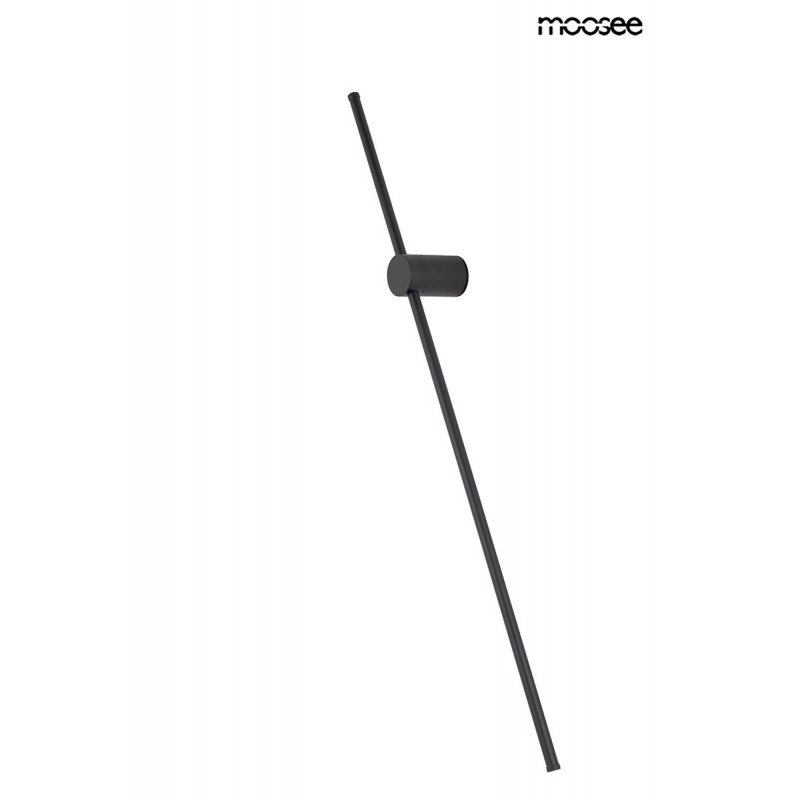 Moosee Zestaw 2 Lamp Ściennych Ombre 120  Czarny