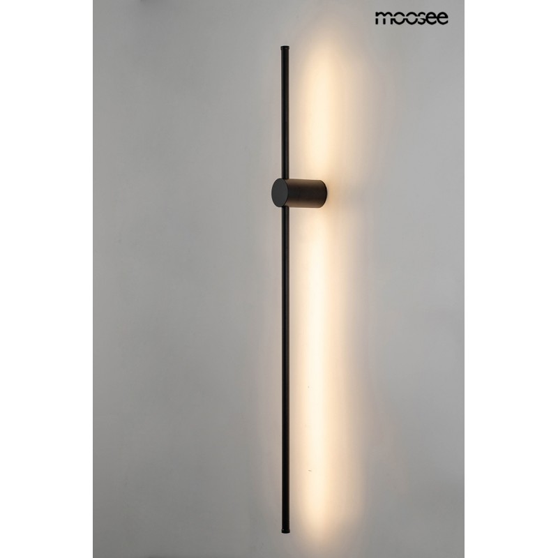 Moosee Zestaw 2 Lamp Ściennych Ombre 100  Czarny
