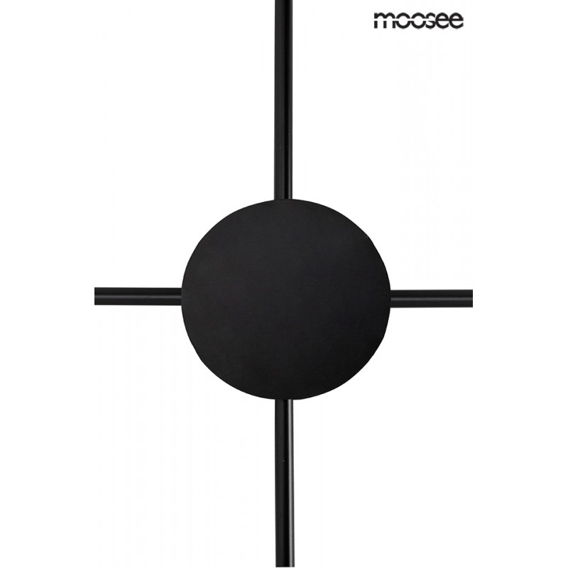Moosee Zestaw 2 Lamp Ściennych Shadow 4   Close Czarny