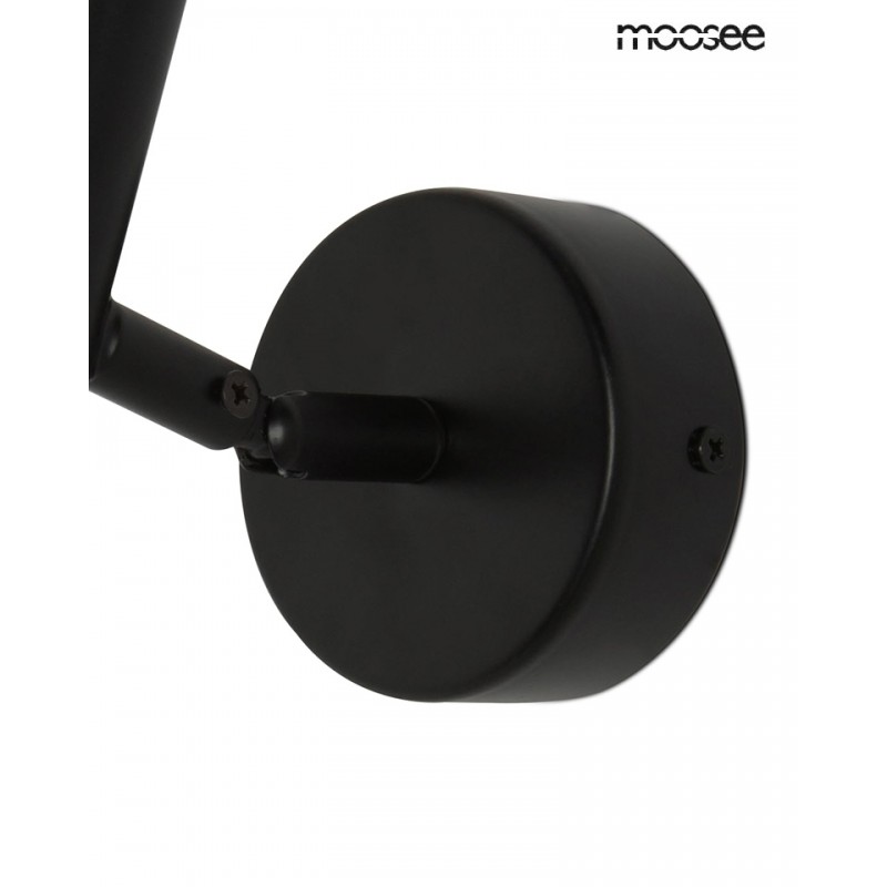 Moosee Zestaw 2 Lamp Ściennych Prisma     Czarny